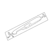 Instrument Panel Cover Molding (Outer Banks)