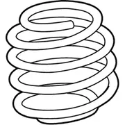 Coil Spring - Left, Right, Front (50th Anniversary, GT)