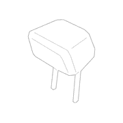 Headrest - Rear, Center