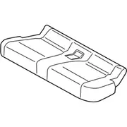 Seat Cover Cushion - Left, Rear (XL)