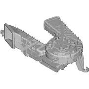 Drive Motor Battery Compartment Air Conditioning Case Fan - Rear