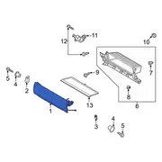 Glove Box Door Compartment Side - Passenger, Center