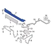 Automatic Transmission Oil Cooler Bracket (Raptor Series, XL, AT)
