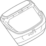 Liftgate Hatch Door - Rear