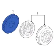 Clutch Flywheel - 5.0L (6-MT)