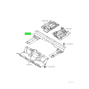 MAT,CAB FLOOR,UPR 1