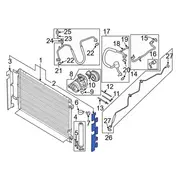 AIR CONDITIONING (A/C) Seal Condenser <br> Seal. Side (AT)