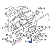 Instrument Panel Cover Console - Left