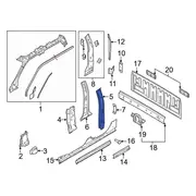 Body B Pillar Reinforcement - Left, Inner
