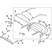 Convertible Top Frame Soft <br>Convertible (Convertible)