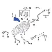 Fuel Tank Shield Heat