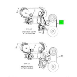 Navistar International® Truck Parts | Engine | Fuel System | Belt