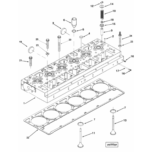 3800637 Cummins | Exhaust Valve Kit | Source One Parts Center