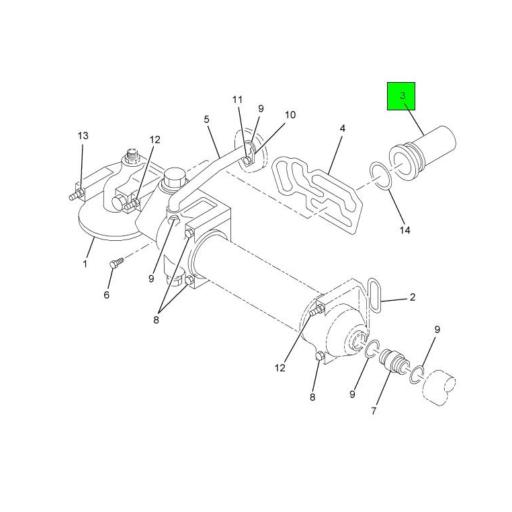 1815239C3 Navistar International® VALVE OIL PRESSURE REGULATOR Source One Parts Center