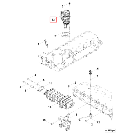 5397383 Cummins | Exhaust Gas Recirculation Valve | Source One Parts Center