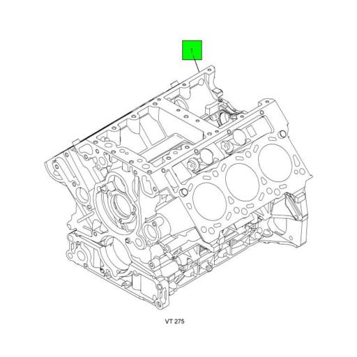 1847163C91 Navistar International | KIT LOWER CRANKCASE SEAL