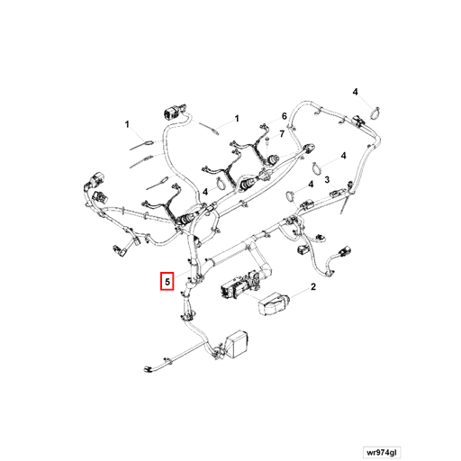 3692106 Cummins | Electronic Control Module Wiring Harness | Source One ...