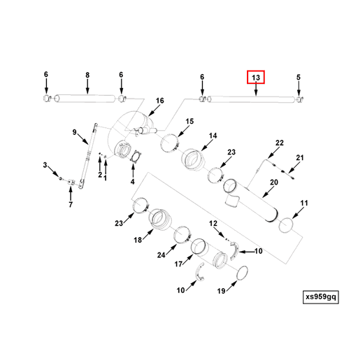 4989416 Cummins | Plain Hose | Source One Parts Center