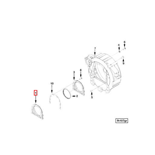 209919 Cummins | Rear Cover | Source One Parts Center