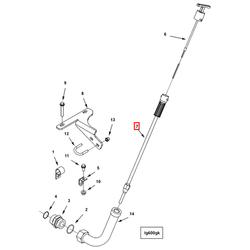 3635689 Cummins | Oil Gauge Tube | Source One Parts Center