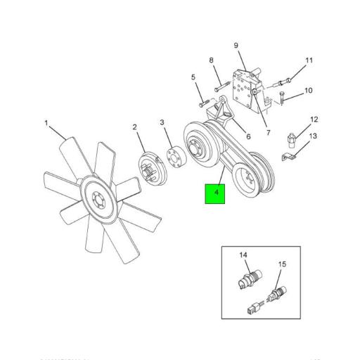 FLTBT28483 Fleetrite V Belt Source One Parts Center