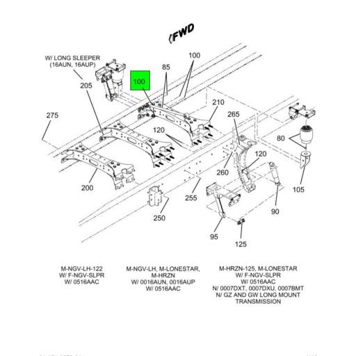 4055648C3 | Navistar International® | SUPPORT LOWER TTR MOUNTING ...