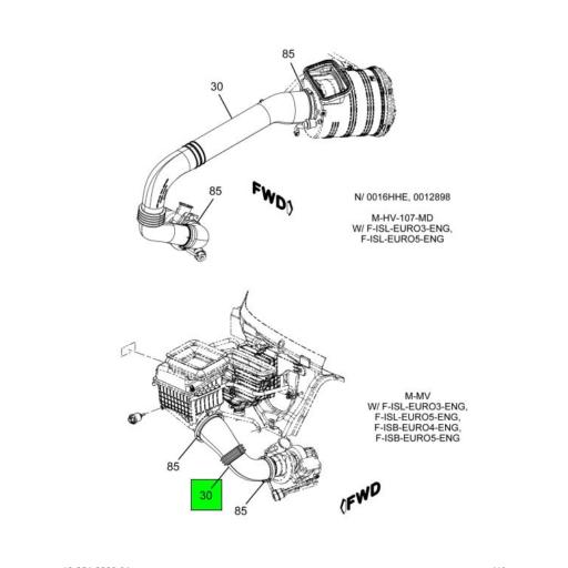 4310212C92 Navistar International | Air Intake Duct 4 to 6 in | Source ...