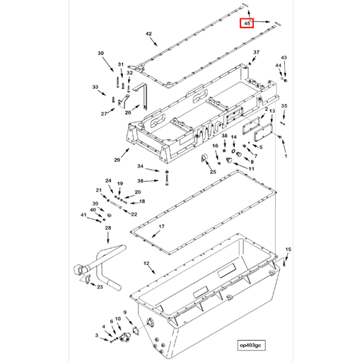3069844 Cummins | Rectangular Strip Seal | Source One Parts Center