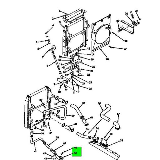 1673859C3 Navistar International | Water Pipe | Source One Parts Center