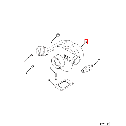 4039633 Cummins | Turbocharger | Source One Parts Center