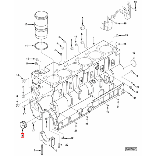 3945329 Cummins | Bushing | Source One Parts Center