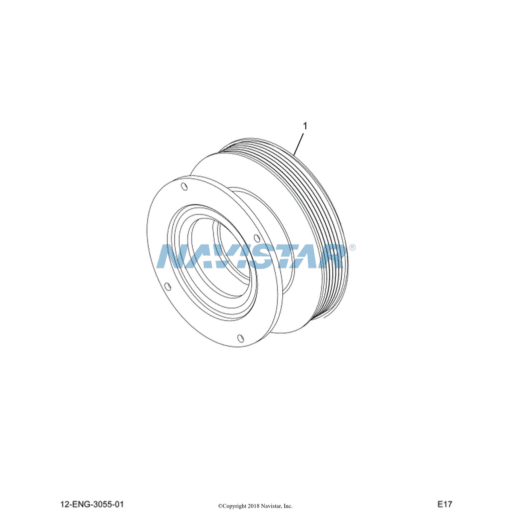 HOR99A4707 | Navistar International® | SHEAVE FAN DRIVE 