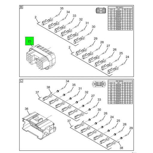 Amazon.com: ZXNZXN Replacement Wire 26094620 Compatible with
