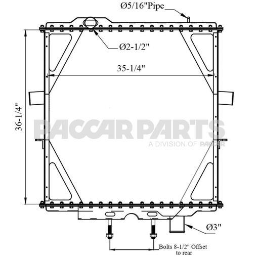 RAD42-10336TRP | Kenworth® | RADIATOR-PETERBILT 300 SERIES 02-10 ...