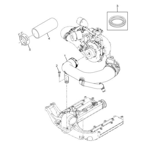 1878227C91 Navistar International® KIT CLOSED CRANKCASE VENT AFC