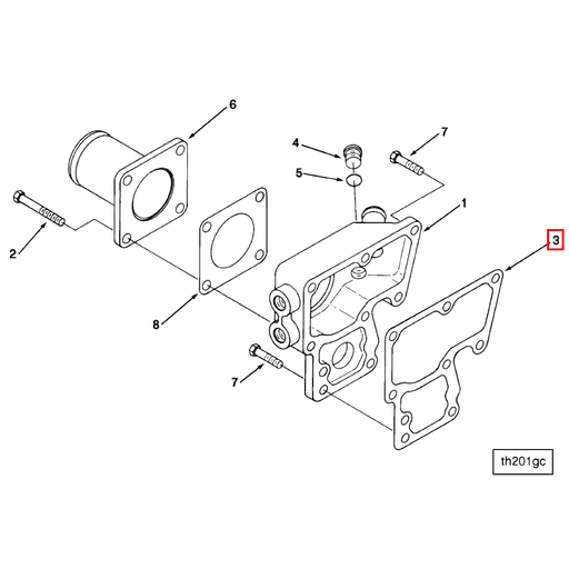 3893774 Cummins | Support Gasket | Source One Parts Center