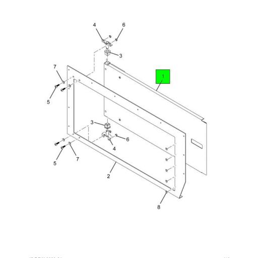 4028121C2 IC Bus | DOOR BATTERY ASSEMBLY PRIMED | Source One