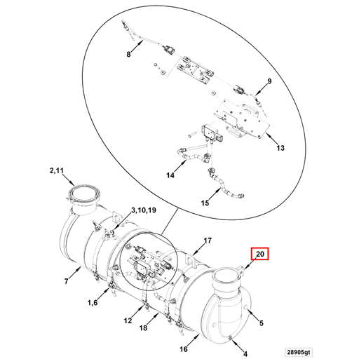 4965323 Cummins | t Bolt Clamp | Source One Parts Center