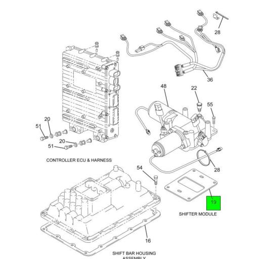 FUL4301958 Navistar International | Shift Lever Housing Gasket - 5 Pack ...