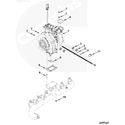 4034128 Cummins | Turbocharger Electric Actuator Kit | Source One Parts ...