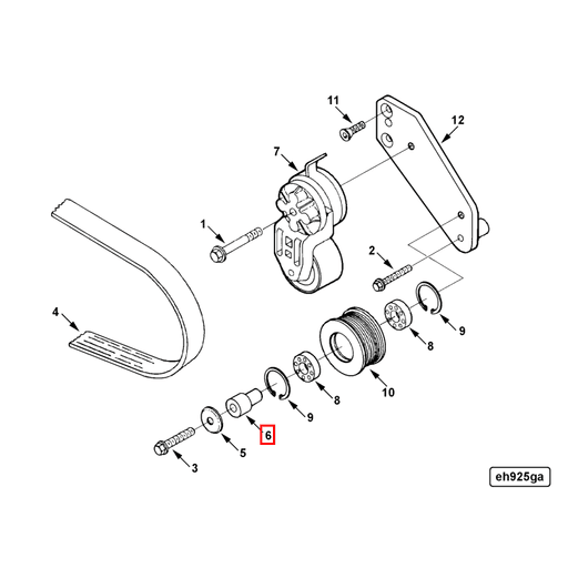 3393374 Cummins | Idler Shaft | Source One Parts Center