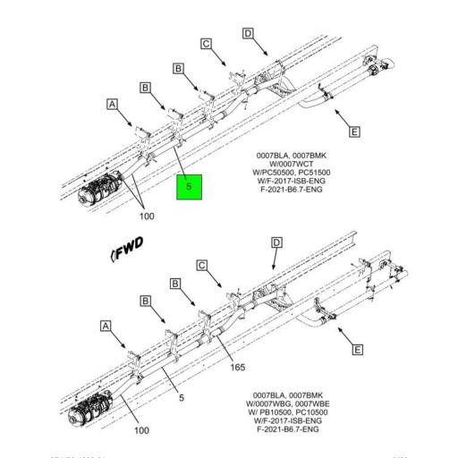 4076312C1 Navistar International® PIPE EXHAUST Source One Parts Center