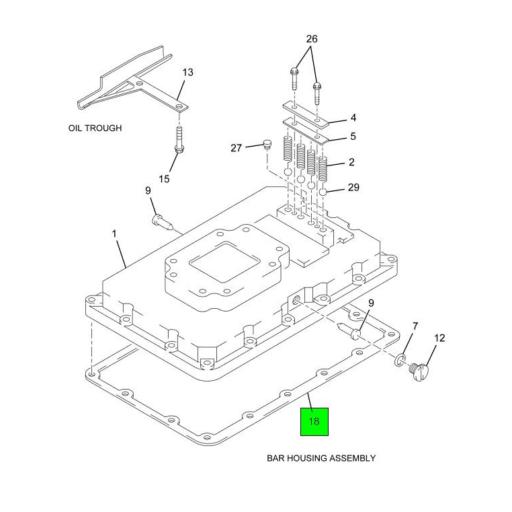 FUL4300853 Navistar International | Shift Bar Housing Cover Gasket - 5 ...