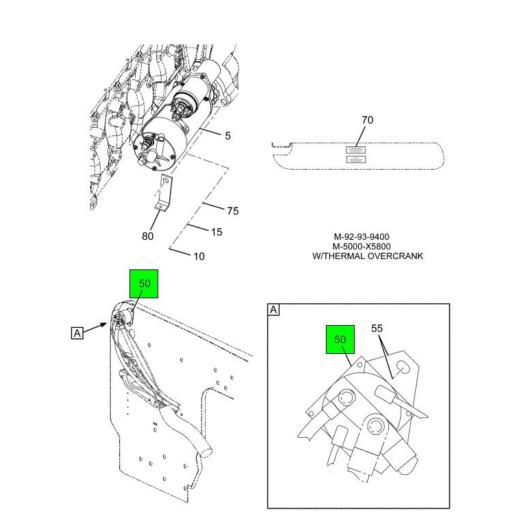 1653460C2 | Navistar International® | SWITCH MAGNETIC 12V 