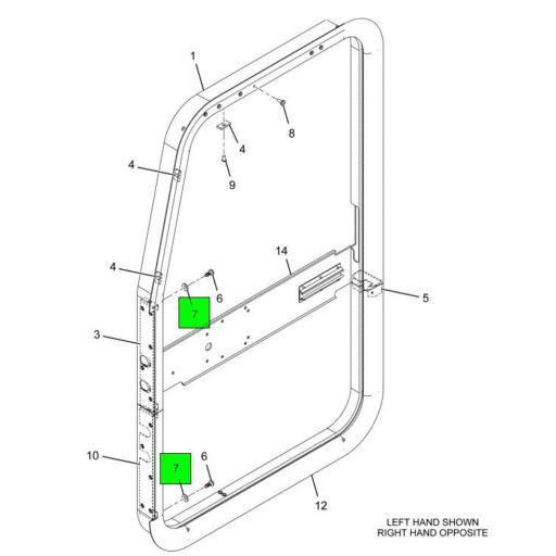 138479 | Navistar International® | WASHER LOCK NO 10 EXT TOOTH 10 - 100 Pack