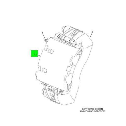 6050613C1 Navistar International® KIT CALIPER HOUSING Source One Parts Center