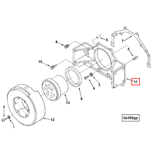 213499 Cummins | Front Cover | Source One Parts Center