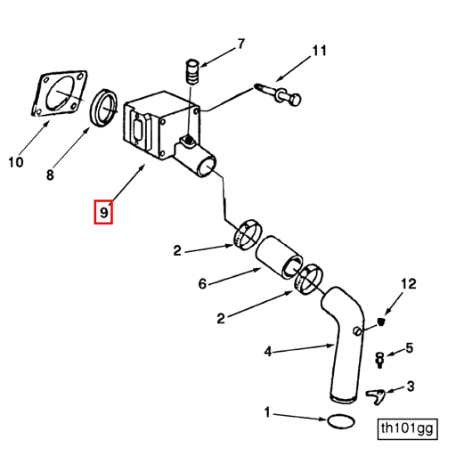 3021440 Cummins | Thermostat Housing | Source One Parts Center