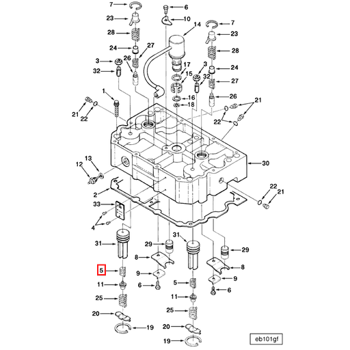 143849 Cummins | Compression Spring | Source One Parts Center