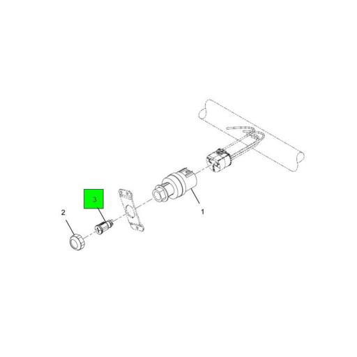 Z150 Key 3606711C94 Navistar International | Door Lock Kit Key Switch Z-150 ...